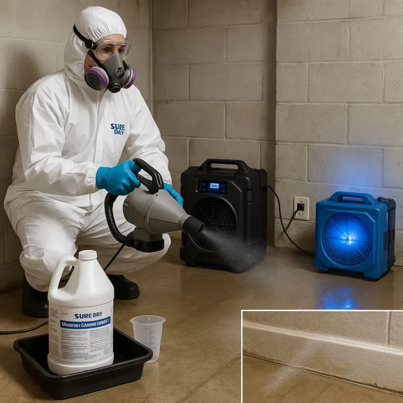 Sanitization and Odor Removal process in Sunset, UT